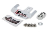 Helmet Tear Off Ramp - Adjustable - Aluminum Post Included - White - Kit thumbnail 1