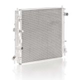 Radiator - Direct Fit - Passenger Side Inlet - Driver Side Outlet - Oil Cooler - Aluminum - Natural - GM GenV LT-Series - Chevy Camaro 2016-17 - Each thumbnail 1