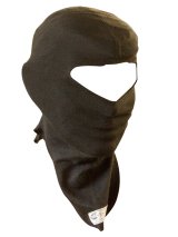 Head Sock - Single Eyeport - SFI 3.3 - Single Layer - Moisture Wicking - Lenzing FR - Black - Youth One Size Fits All - Each thumbnail 1
