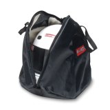 Helmet Bag - Fleece Lined - Zipper Closure - Nylon - Black - Each thumbnail 1