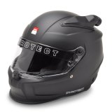 Helmet - Pro Air Flow Vortex - Full Face - Snell SA2020 - Head and Neck Support Ready - Flat Black - Medium - Each thumbnail 1