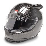 Helmet - Pro Air Flow Vortex - Full Face - Snell SA2020 - Head and Neck Support Ready - Carbon Fiber - Medium - Each thumbnail 1