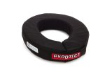 Neck Support - 360 Degree - SFI 3.3 Padded - Straight - Fire Retardant Cotton Cover - Black - Adult Size - Each thumbnail 1