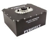 Fuel Cell - PyroCell Elite - 12 gal - 20.75 x 17.875 x 9.5 in Tall - 8 AN Outlet - 8 AN Vent - Foam - Steel - Black Powder Coat - Each thumbnail 1