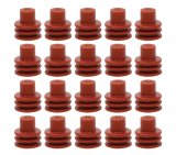 Weather Pack Cable Seal - 24-18 Gauge Wire - Red - Set of 20 thumbnail 1