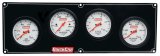 Gauge Panel Assembly - Extreme - Oil Pressure / Water Temperature / Fuel Pressure / Water Pressure - 2-5/8 in Diameter - White Face - Kit thumbnail 1