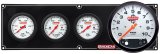 Gauge Panel Assembly - Extreme - Oil Pressure / Oil Temperature / Tachometer / Water Temperature Gauge - Tachometer Recall - 5 in / 2-5/8 in Diameter - White Face - Kit thumbnail 1