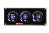 Gauge Panel Assembly - Competition - Oil Pressure / Water Temperature / Tachometer - Black Face - Kit thumbnail 1