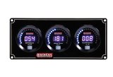 Gauge Panel Assembly - Digital - Oil Pressure / Water Temperature / Fuel Pressure - Black Face - Kit thumbnail 1