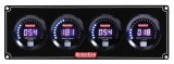 Gauge Panel Assembly - Digital Series - Digital - Oil Pressure / Water Temperature / Fuel Pressure / Water Pressure - Black Face - Kit thumbnail 1