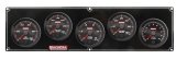 Gauge Panel Assembly - Redline - Fuel Pressure / Oil Pressure / Water Temperature / Water Pressure / Tachometer - 2-5/8 in Diameter - Black Face - Kit thumbnail 1