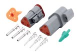 Electrical Connector - Deutsch Connector - 3 Pin - Housings / Pins / Seals / Wedge Locks - Kit thumbnail 1