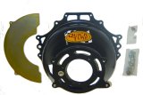 Bellhousing - OE Replacement - Block Plate - Hardware Included - Steel - Black Paint - Various Transmissions - Chevy V8 - Kit thumbnail 1