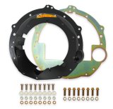 Bellhousing - QuickTime - Hardware Included - Steel - Black Paint - GM LS / LT-Series T56 Transmission - GM LS / LT-Series - Kit thumbnail 1