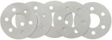 Flexplate Spacer - 0.030, 0.036, 0.048, 0.060 and 0.075 in Thick - 4.600 in OD - 1.760 in ID Center Hole - Steel - Zinc Oxide - Small Block Ford - Kit thumbnail 1