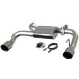 Exhaust System - Screamer - Axle-Back - 2.5 in Diameter - 4 in Tips - Stainless - Ford Midsize SUV 2021-24 - Kit thumbnail 1