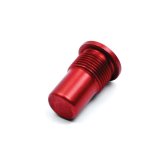 Clutch Fork Ball Stud - Adjustable - Aluminum - Red Anodized - Reverse Mount - Quarter Master Race Bearing - Kit thumbnail 1