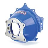 Bellhousing - Block Mount Starter - Steel - Blue Powder Coat - Chevy - Each thumbnail 1
