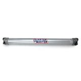Drive Shaft - 39 in long - 3.0 in Diameter - 1310 U-Joints - 3 Piece - Aluminum - Natural - Universal - Each thumbnail 1