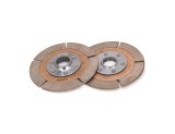 Clutch Disc - 7.25 in Diameter - 1-1/8 in x 10 Spline - Heat Treated - Rigid Hub - Universal - Pair thumbnail 1