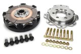 Clutch Kit - V-Drive - Dual Disc - 5.5 in Diameter - 1-1/8 in x 10 Spline - Rigid Hub - Aluminum Flywheel - Ceramic - 1-Piece Seal - Chevy - Kit thumbnail 1