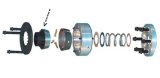 Coupler Cone - Replacement - 1-1/8 x 10 Spline - Steel - Ram Coupler Clutch - Each thumbnail 1