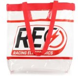 Tote Bag - Large - 14 L x 4 in W x 16 in H - Plastic - Clear - Each thumbnail 1