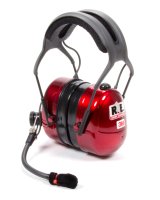 Headset - Platinum Plus - 25db Noise Canceling - Push to Talk Switch - Plastic - Red - Each thumbnail 1