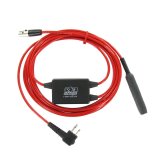 Radio Harness - Motorola Platinum Twin Pin IMSA - 4 Conductor Helmet Connector - Each thumbnail 1