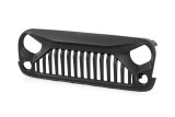 Grille Assembly - Angry Eyes - Plastic - Black - Jeep Wrangler JK 2007-18 - Each thumbnail 1