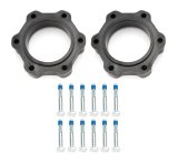 CV Spacer - Front - 1-3/4 in Thick - Hardware Included - Plastic - Black - GM Fullsize Truck 1999-2018 - Pair thumbnail 1