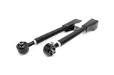 Control Arm - X-Flex - Tubular - Upper - Steel Bushings - Steel - Black Powder Coat - Jeep Cherokee XJ / Comanche MJ / Wrangler TJ 1984-2006 - Pair thumbnail 1