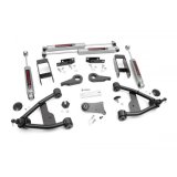 Suspension Lift Kit - 2-1/2 in Lift - Brackets / Bushings / Control Arms / Hardware / Shocks - GM Compact SUV / Truck 1982-2004 - Kit thumbnail 1