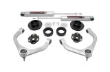 Suspension Lift Kit - 3-1/2 in Lift - Bolt-On - Rear Shocks / Spacers / Hardware Included - Black / Silver Powder Coat - Ram 1500 2019-20 - Kit thumbnail 1