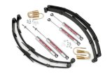 Suspension Lift Kit - 2-1/2 in Lift - Brackets / Bushings / Springs / Hardware / Shocks - Jeep Wrangler YJ 1987-95 - Kit thumbnail 1