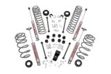 Suspension Lift Kit - 3-1/4 in Lift - Brackets / Bushings / Springs / Hardware / Shocks - Jeep Wrangler TJ 1997-2002 - Kit thumbnail 1