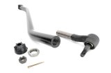 Track Bar - Adjustable - Tie Rod End / Hardware Included - Steel - Black Powder Coat - Jeep Wrangler TJ 1997-2006 - Each thumbnail 1