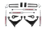 Suspension Lift Kit - 3 in Lift - Control Arms / Hardware / Riser Blocks / Shocks / Spacers / Torsion Keys - GM Fullsize Truck 2001-10 - Kit thumbnail 1