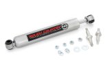 Steering Stabilizer - N3 Series - Hardware Included - Steel - Silver Powder Coat - GM Fullsize SUV / Truck 1973-91 - Each thumbnail 1