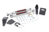 Steering Stabilizer Kit - Dual - Hardware Included - Steel - 2 in or More Lift - Dodge Ram Fullsize Truck 2003-12 - Kit thumbnail 1