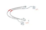 Brake Hose Kit - DOT Approved - Braided Stainless - 2 to 6 in Lift - Front - Ford Fullsize SUV / Truck 1980-96 - Kit thumbnail 1
