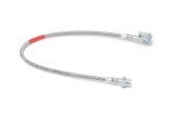 Brake Hose Kit - DOT Approved - PTFE Lined - Braided Stainless - 4 to 6 in Lift - Rear - 4WD - Ford Fullsize SUV / Truck 1980-96 - Each thumbnail 1