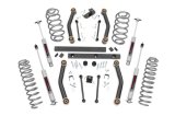 Suspension Lift Kit - 4 in Lift - Brackets / Bushings / Control Arms / Hardware / Springs / Shocks - Jeep Wrangler TJ 1997-2002 - Kit thumbnail 1