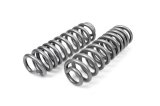Suspension Leveling Kit - 1-1/2 in Lift - Coil Springs - Front - Steel - Silver Powder Coat - Ford Fullsize SUV / Truck 1980-96 - Kit thumbnail 1