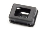 Radio Mount - 3 x 2 x 1 in - Plastic - Black - Raceceiver Radio Receivers - Each thumbnail 1