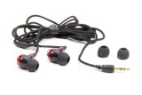 Headphones - Rookie - 48 in Cord - 3.5 mm Input Jack - Small / Medium / Large Rubber Ear Inserts - Each thumbnail 1