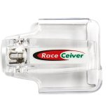 Radio Receiver Holder - Belt Clip - Plastic - Clear - Raceiver Element Radio Receivers - Each thumbnail 1