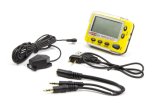 Lap Time Receiver - LAPceiver A.L.T. - LCD Screen - Audible Lap Times - Holster / Headphone Splitter / IR Detector / USB Cord - Plastic - Yellow - Kit thumbnail 1