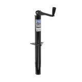 Trailer Jack - Pro Series - Manual - A-Frame - Topwind - 15 in Of Travel - 5000 lb Capacity - Steel - Black Paint - Each thumbnail 1