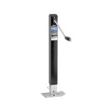 Trailer Jack - Pro Series - Manual - Sidewind - 15 in Travel - 5000 lb Capacity - Steel - Black Powder Coat - Each thumbnail 1